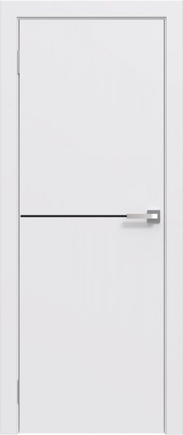 Line-07 Эмаль белая c черным молдингом