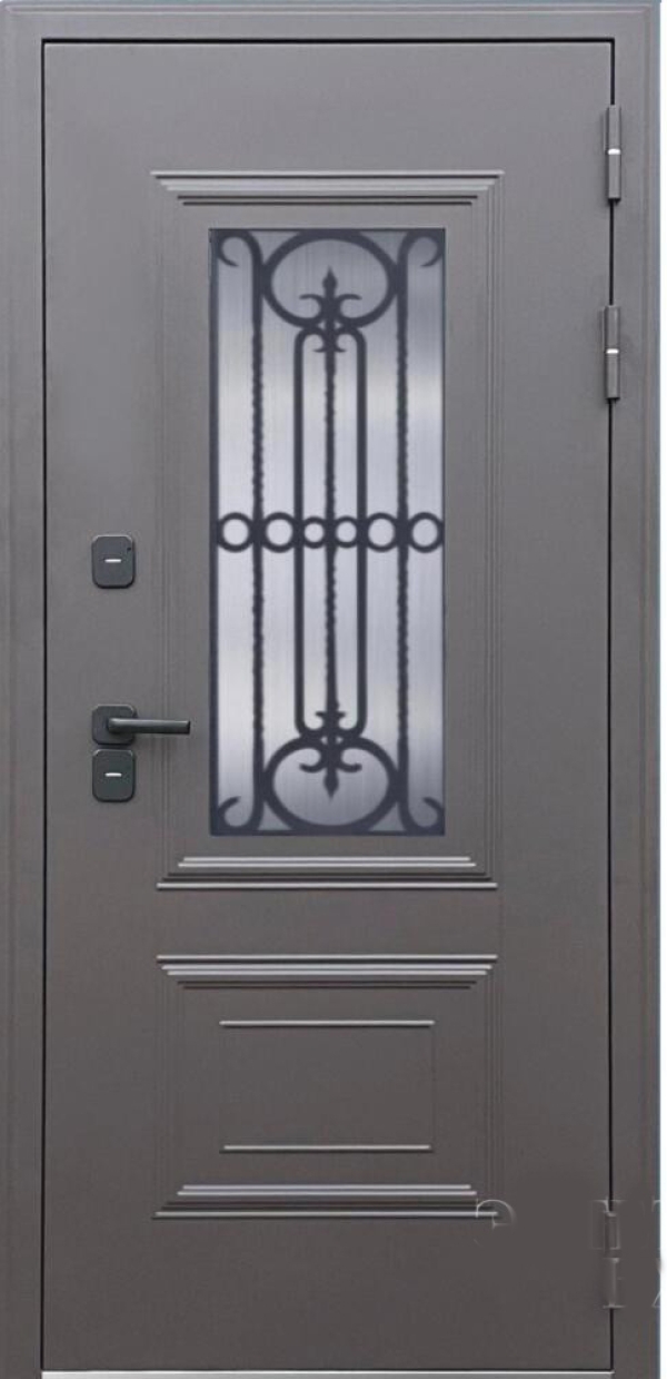 Герцог Термо Муар коричневый СНАРУЖИ