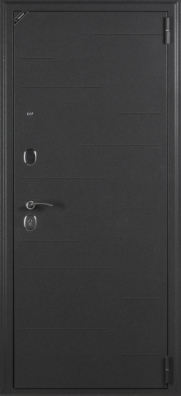 Входная дверь с зеркалом Нова снаружи