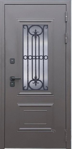 Герцог Термо Муар коричневый СНАРУЖИ