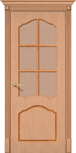 Дверь Каролина Дуб со стеклом