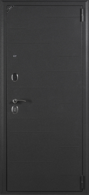 Входная дверь с зеркалом Нова снаружи